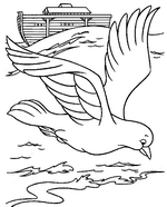 coloring page Bible Noahs Ark